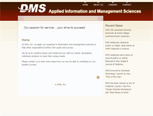 Tablet Screenshot of dmsinc.com